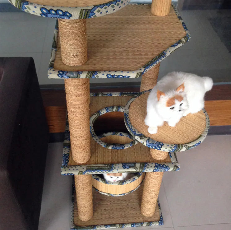 Cat Scratching Tree