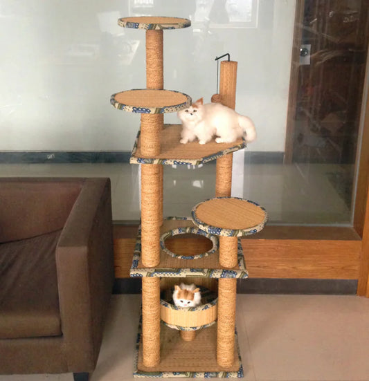 Cat Scratching Tree