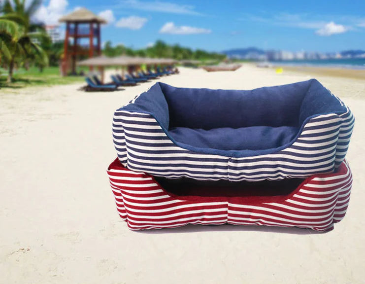 Retro Square Pet Bed