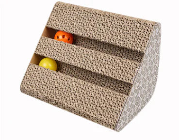 Triangle Cat Scratching Toy