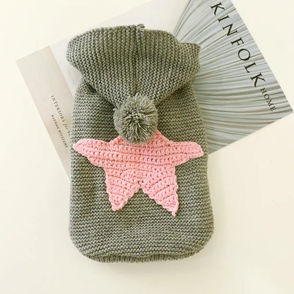 Sweater for Dogs and Cats with Stars