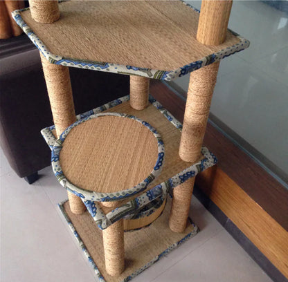 Cat Scratching Tree